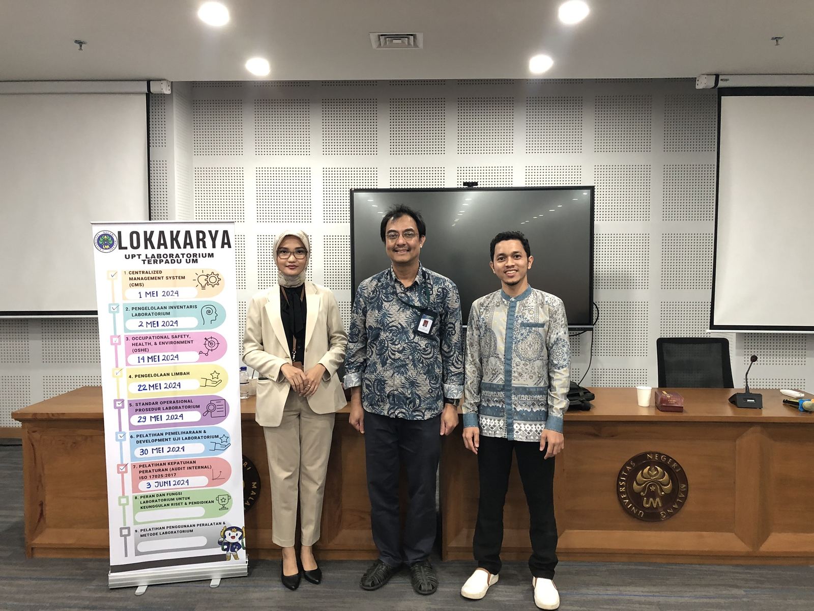 Lokakarya di UPT Laboratorium Terpadu Universitas Negeri Malang