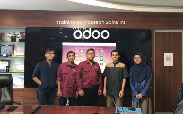 Training Odoo untuk tim PT Indotech Sains Inti