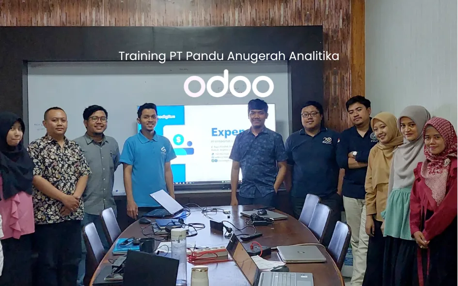 Training Odoo untuk tim PT Pandu Anugerah Analitika